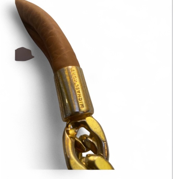 Michael Kors Erin Large Brown Crocodile Leather Shoulder Tote - Picture 4 of 11